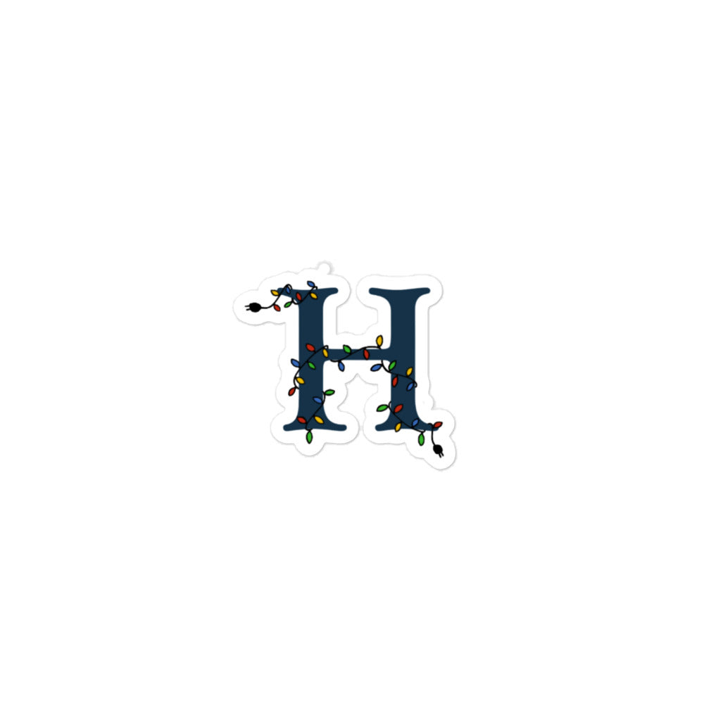 Classic "H" Lights Sticker