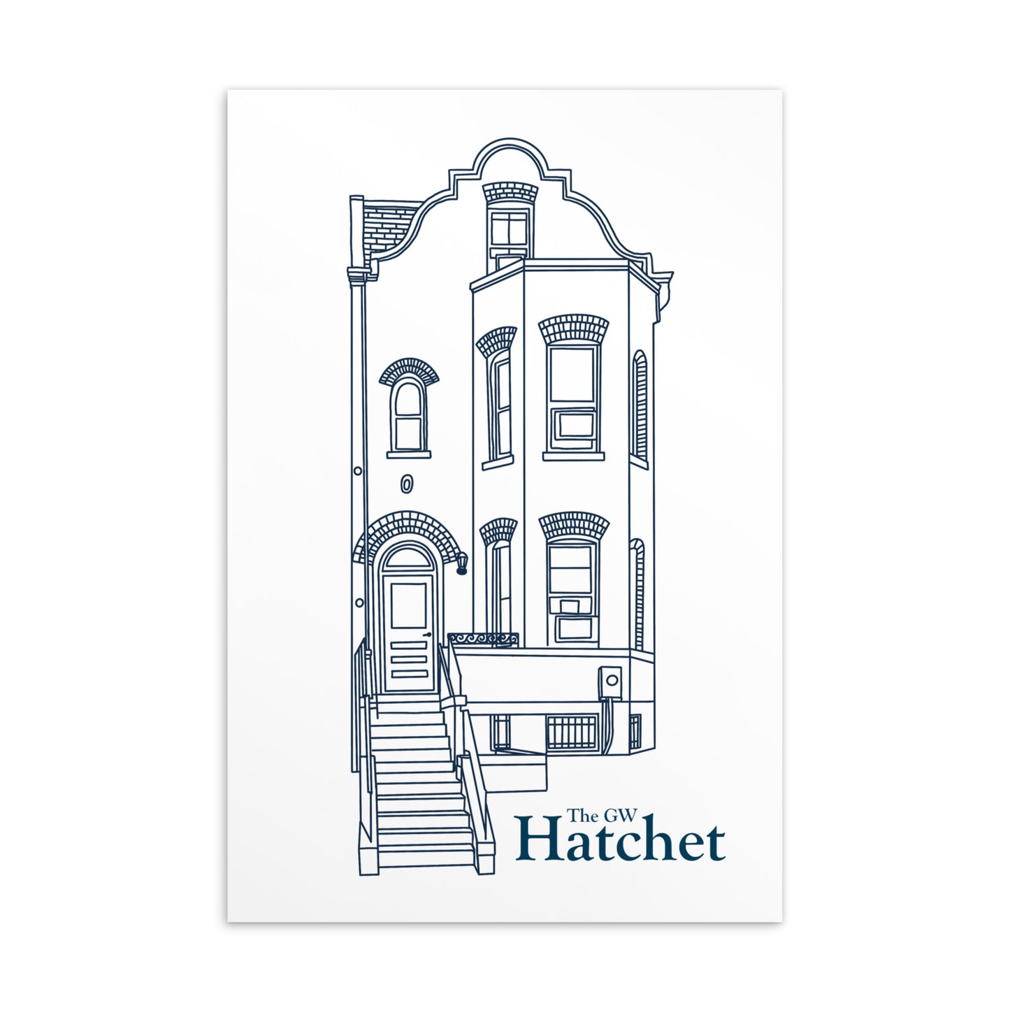 Hatchet Townhouse Postcard