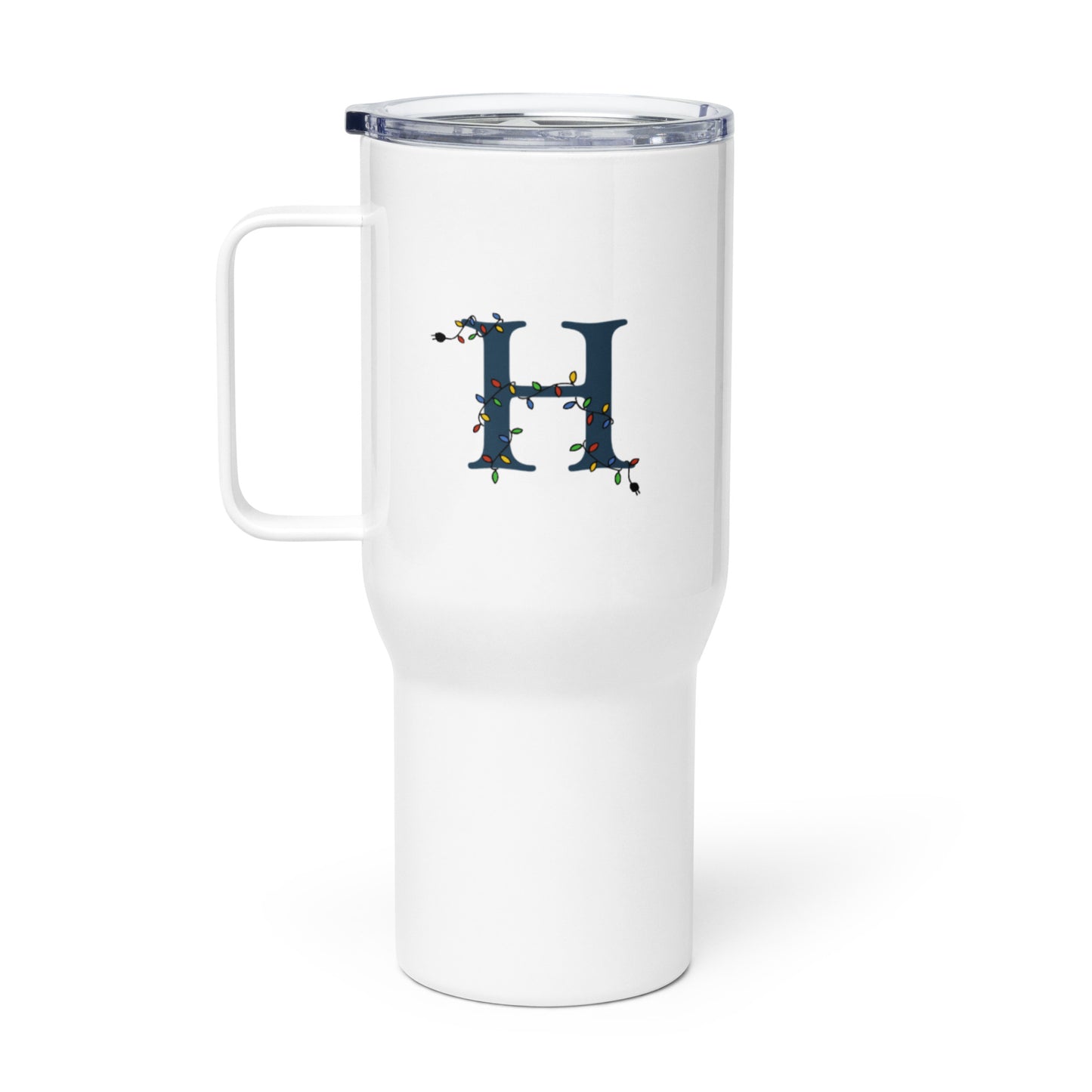 Holiday "H" Travel Mug