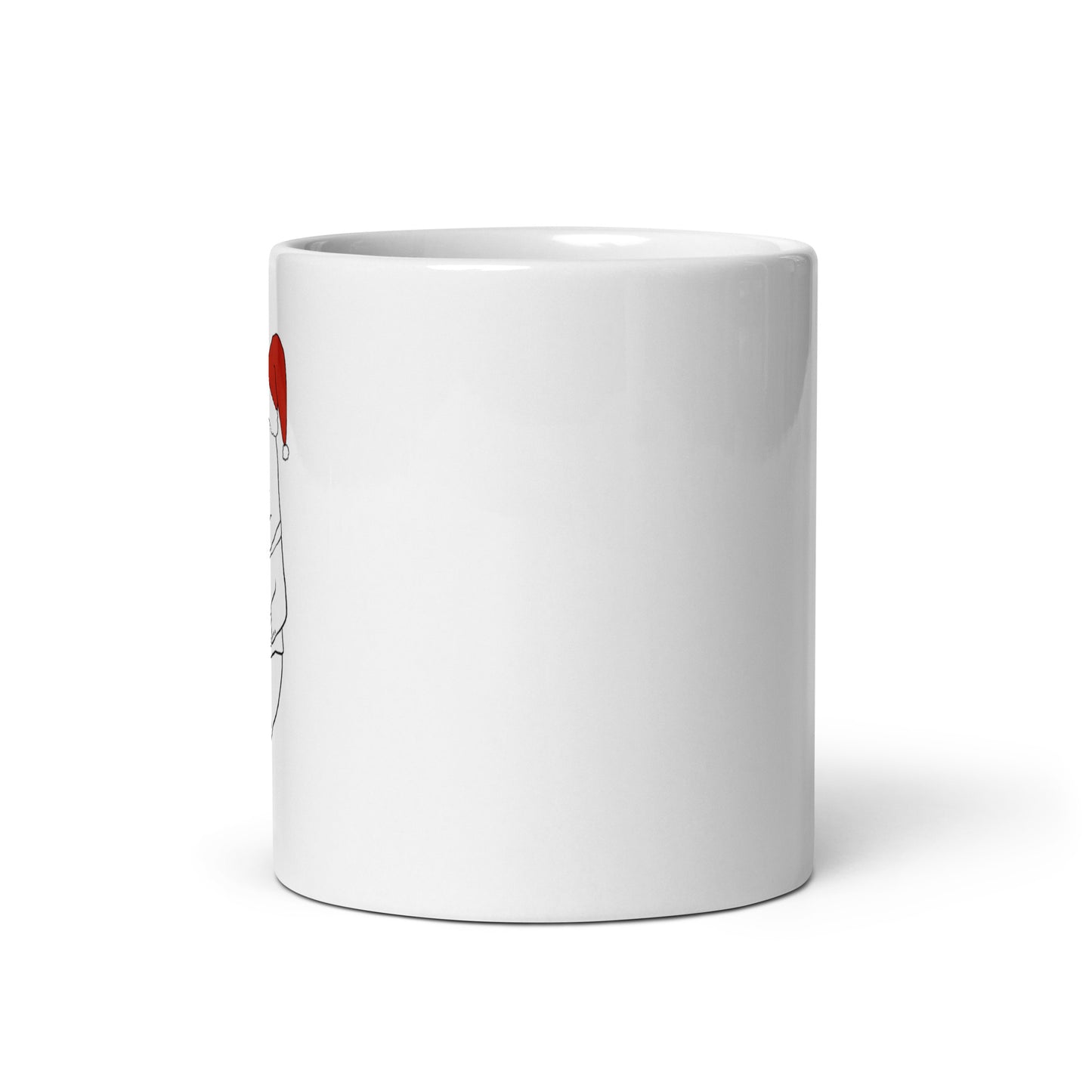 Holiday Hippo Mug