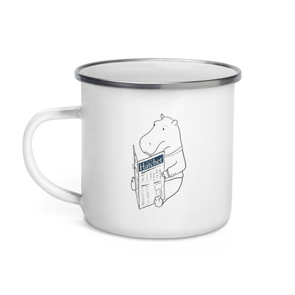 Hippo’s Morning Paper Mug