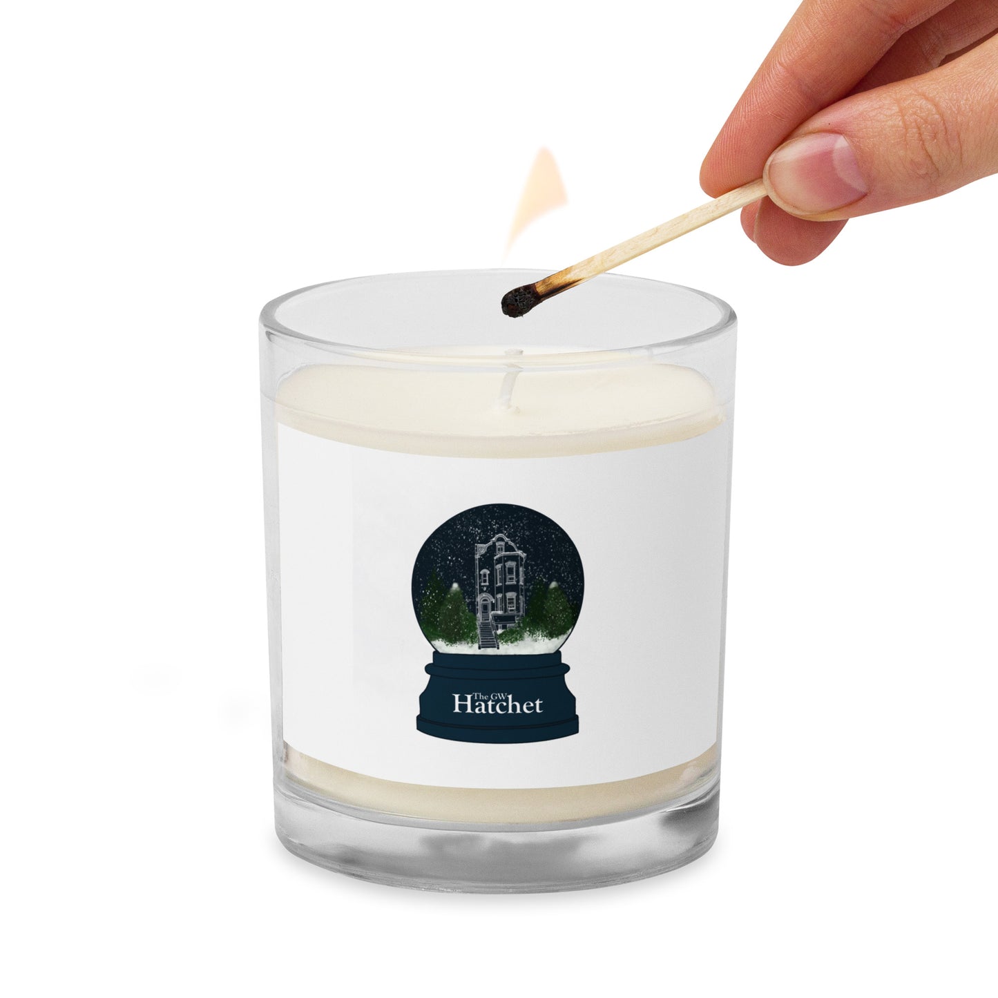 Townhouse Snow Globe Soy Wax Candle