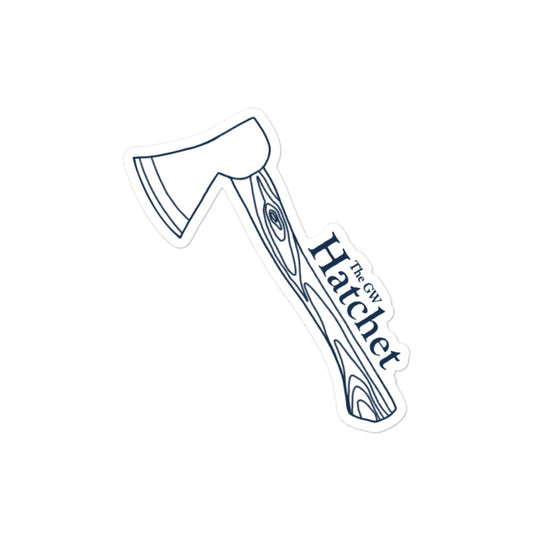 Hatchet Sticker