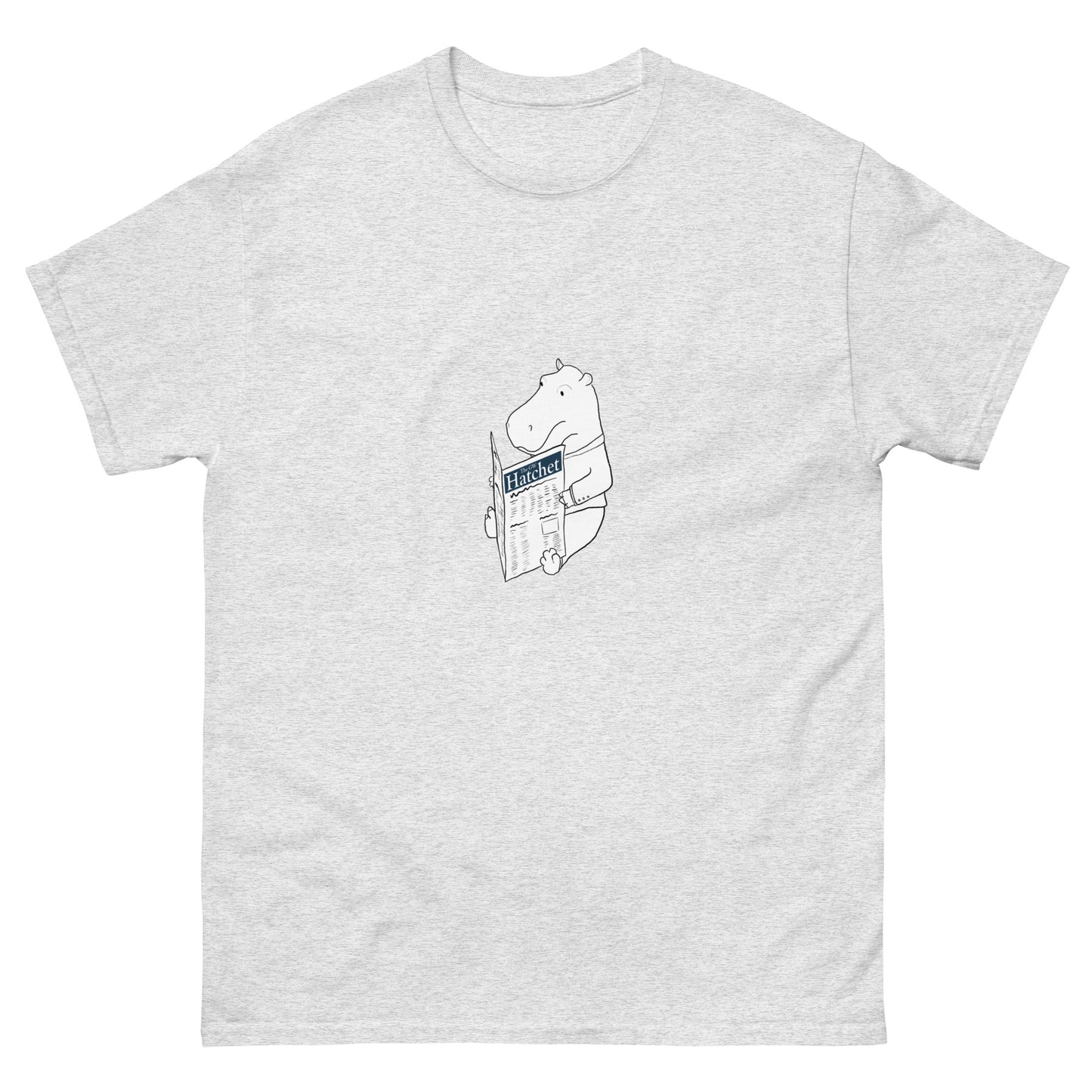 Hippo Reading Hatchet Tee