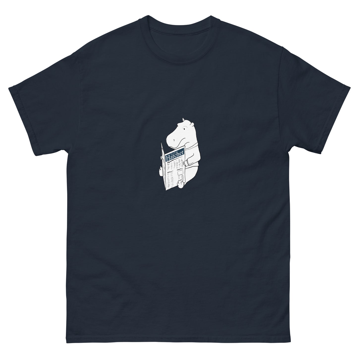 Hippo Reading Hatchet Tee