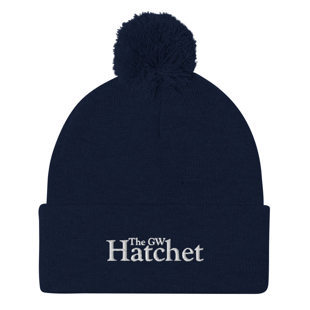 The GW Hatchet Pom-Pom Beanie