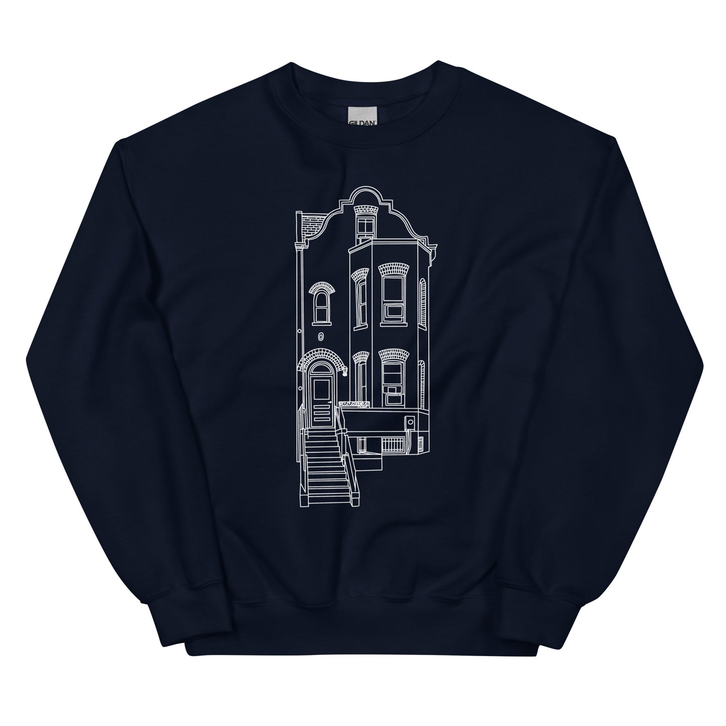 Two-Sided Townhouse Sweatshirt