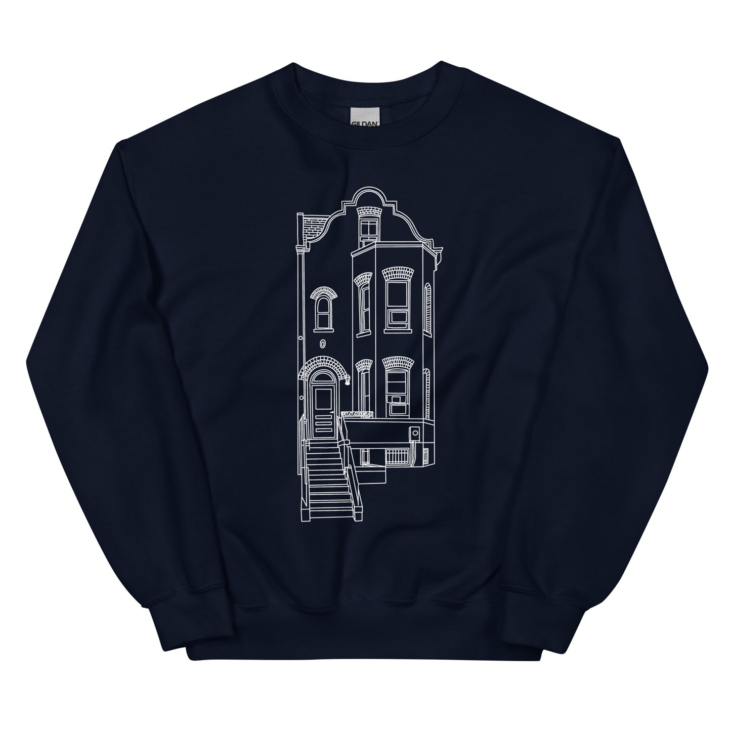 Two-Sided Townhouse Sweatshirt