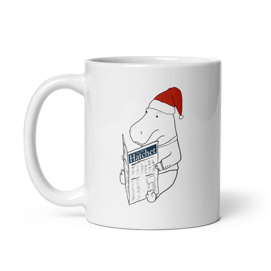 Holiday Hippo Mug