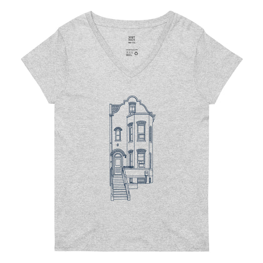 Women’s Recycled Townhouse V-Neck Tee